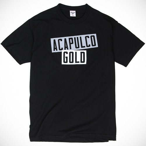 ACAPULCO GOLD &quot;AG Stacked&quot; [Black]